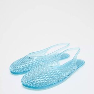 Zara jelly Light Blue Women's Slippers